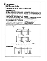 Click here to download DM74LS461AJ Datasheet