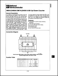 Click here to download DM74LS469AN Datasheet
