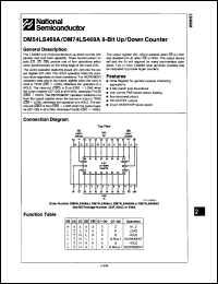 Click here to download DM74LS469AV Datasheet