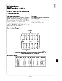 Click here to download DM74LS491AN Datasheet