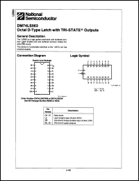 Click here to download DM74LS563N Datasheet
