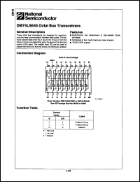 Click here to download DM74LS645 Datasheet