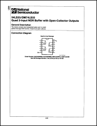 Click here to download 54LS33 Datasheet
