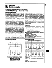 Click here to download 54LS670DMQB Datasheet