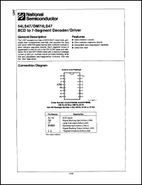 Click here to download 54LS47 Datasheet
