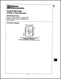 Click here to download 54LS55 Datasheet