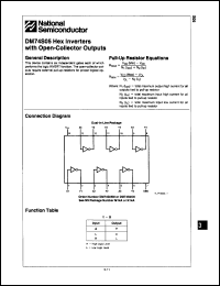 Click here to download DM74S05 Datasheet