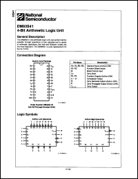 Click here to download DM93S41 Datasheet