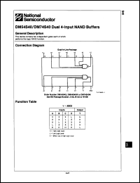 Click here to download DM54S40 Datasheet