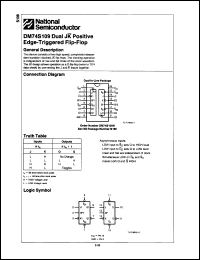 Click here to download DM74S109N Datasheet