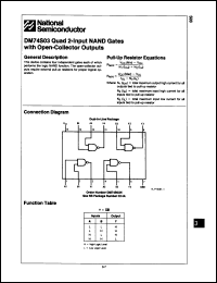 Click here to download DM74S03 Datasheet