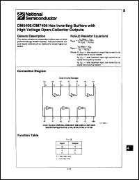 Click here to download DM5406W Datasheet