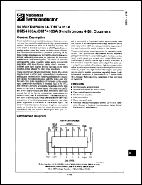 Click here to download DM54161AJ Datasheet