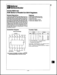 Click here to download 54164DMQB Datasheet