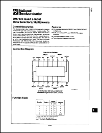 Click here to download DM7123J Datasheet