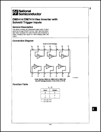 Click here to download DM5414J Datasheet