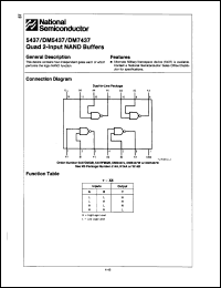 Click here to download DM7437N Datasheet
