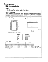 Click here to download 5483ADMQB Datasheet