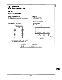 Click here to download 93L01 Datasheet