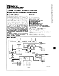 Click here to download COP445L-N Datasheet