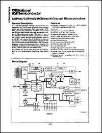 Click here to download COP402 Datasheet