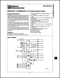 Click here to download NS32C201D-15 Datasheet