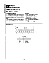 Click here to download DM54S288AJ Datasheet