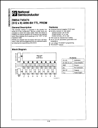 Click here to download DM74S474AN Datasheet