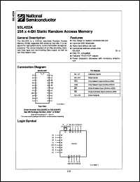 Click here to download 93L422 Datasheet
