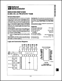 Click here to download MM54C989 Datasheet