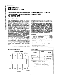 Click here to download DM74S189AJ Datasheet