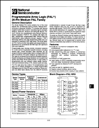 Click here to download PAL16P8 Datasheet