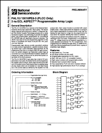 Click here to download PAL10016PE8-3 Datasheet