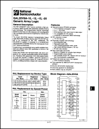 Click here to download GAL20V8A-10 Datasheet
