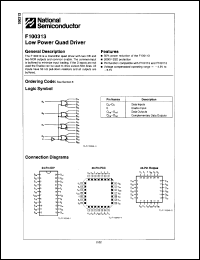 Click here to download F100313 Datasheet