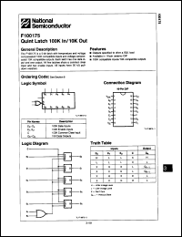Click here to download F100175 Datasheet