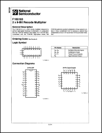Click here to download F100183 Datasheet