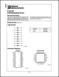 Click here to download F100126 Datasheet