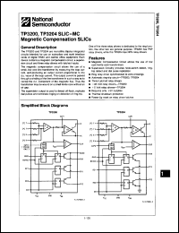 Click here to download TP3204N Datasheet