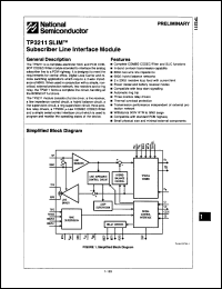 Click here to download TP3211J Datasheet