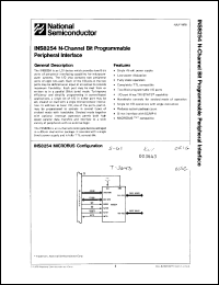 Click here to download INS8254D Datasheet