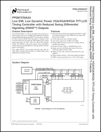 Click here to download FPD87370AXAVS Datasheet