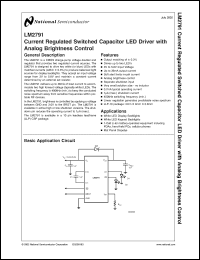 Click here to download LM2791LDX-L Datasheet