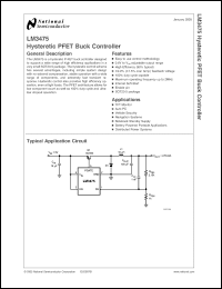 Click here to download LM3475MFX Datasheet