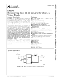 Click here to download LM3670MFX-1.2 Datasheet