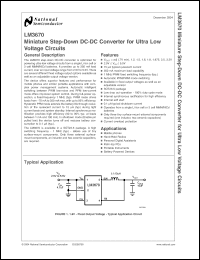 Click here to download LM3670MF-3.3 Datasheet