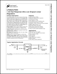 Click here to download LP3855ET-5.0 Datasheet