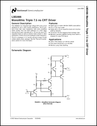 Click here to download LM2466TA Datasheet