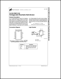 Click here to download DM74122 Datasheet