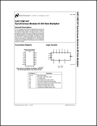 Click here to download 5497FMQB Datasheet